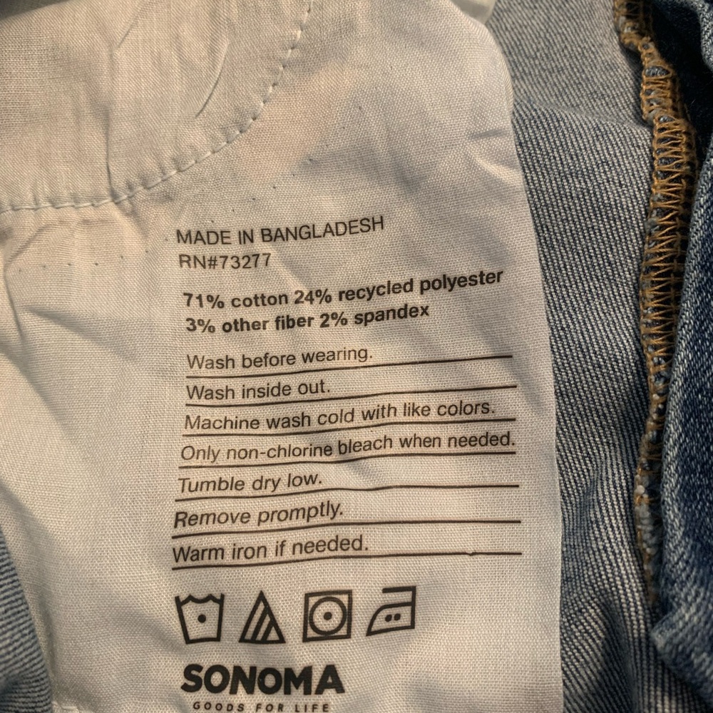 2 pair Denim Shorts Size 12 Ladies - Picture 5 of 5